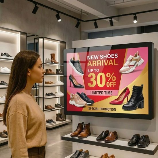 Varejo além do estático: Como telas digitais potencializam suas vendas em datas comemorativas